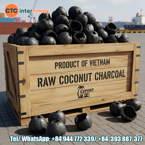 Coconut Shell Charcoal Supplier Vietnam | High-Quality